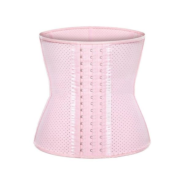 Cinture in lattice Vita Trainer Shaper del corpo per lo sport Fitness Donna Rosa Bianco Blu Cintura sottile Traspirante Cintura modellante con petto regolabileCinture