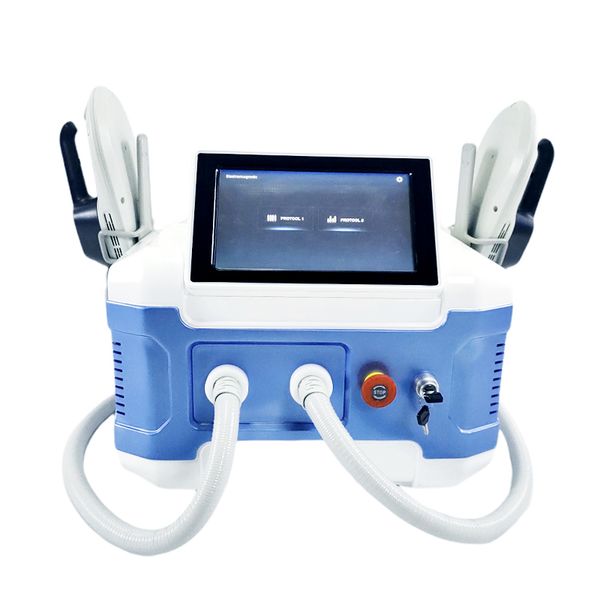 

beauty items protable ems 2 handles machine muscle building stimulator machine