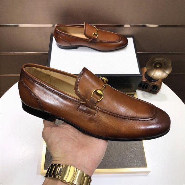 

yy 2022 new men's shoe 100% genuine leathers casual shoes waterproof work shoes cow leather luxury loafers plus size 38-45 11, Black