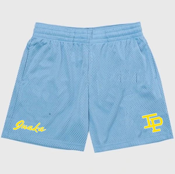 

loose men's inaka power shorts fashion mesh breathable casual bottoms gym classic men eric emmanuel basic sports pants women ee beach s, White;black