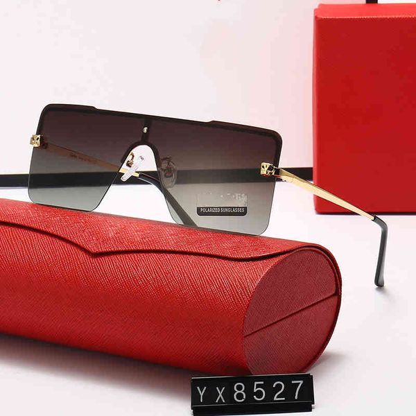 

new metal personalized sunglasses high-quality factory direct-sale optical shop, White;black