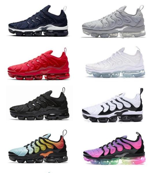 

2022 tn plus running shoes black atlanta cherry black royal digital camo hyper blue bleached bumblebee active fuchsia men women mint orange