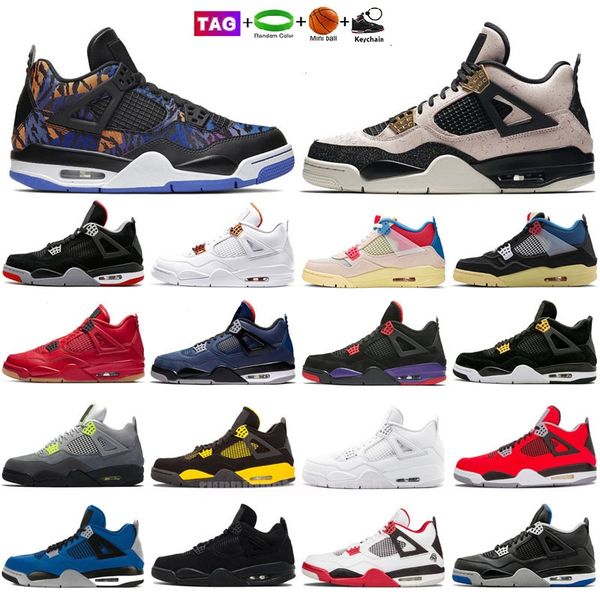 

4s basketball shoes men 4 military black cat white oreo red thunder sail university blue patent bred college grey mid diamond light smoke gr