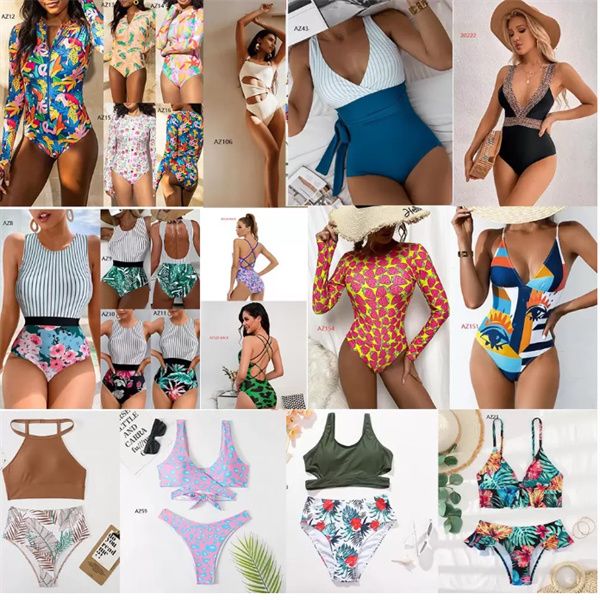 

2022/2021 more 400 styles women's swimwear two pieces triangle letters fashion spot female bathers s-xl 4-color luxury birthday fashion, White;black