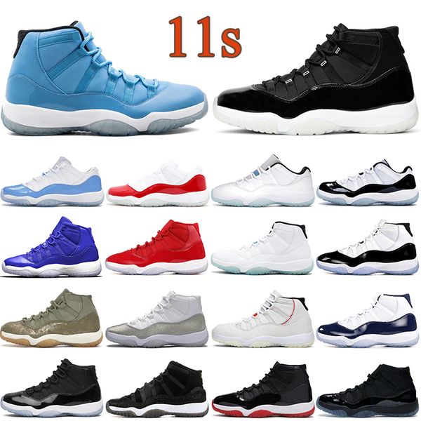 

11s basketball shoes 11 mens womens gamma blue bred cool grey men outdoor sports trainers