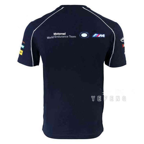 

for bmw motorrad world endurance team t shirts automotive quick dry short sleeve motor new jersey motorcycle superbike mens blue, White;black