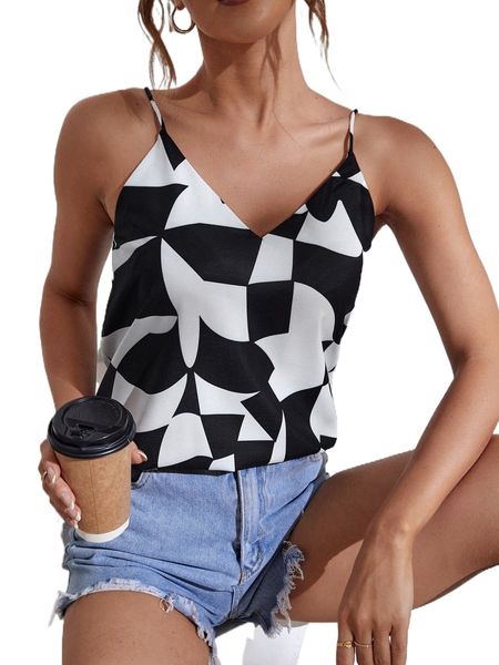 

geo print cami v7xd#, White