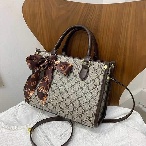 

factory old female new fashion silk scarf portable one messenger commuter versatile tote purses outlet online