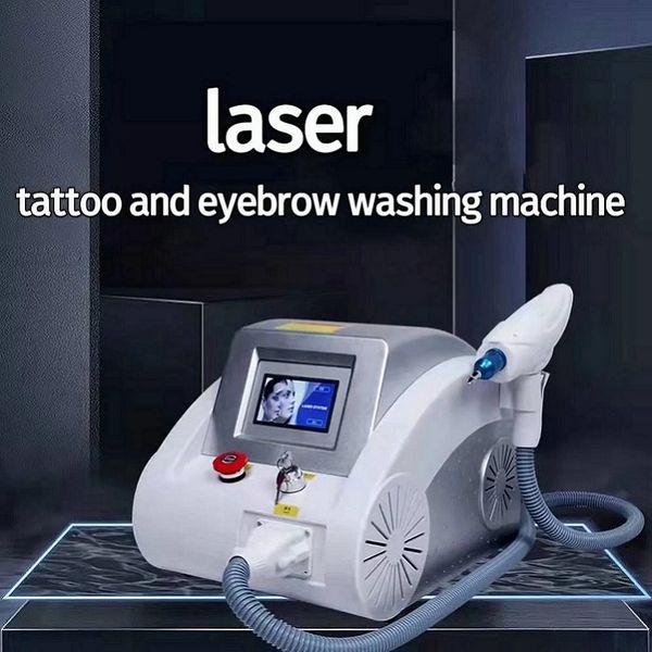 Tragbare Akne Narbe Dark Spot Schwarz Kopf Entfernung Tattoos Entfernung Q Schalter Nd Yag Laser Schönheit Ausrüstung Maschine