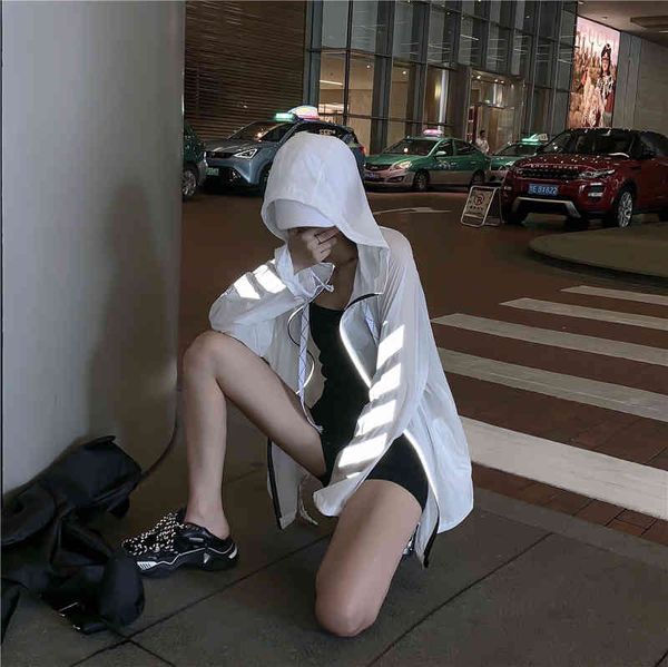 

coat light thin outdoor shirt new spring ow arrow luminous suit summer windbreaker unique design graphic men short sleeves clothes, Tan;black