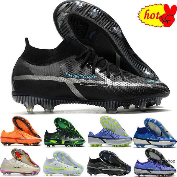 

2022 new mens phantom gt2 dynamic fit elite fg soccer shoes high low ankle cleats football boots future lab tacos de futbol