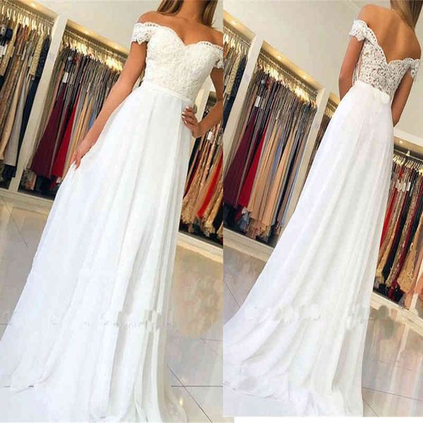 

evening dresses spring and summer off shoulder one dress white lace, Black;red