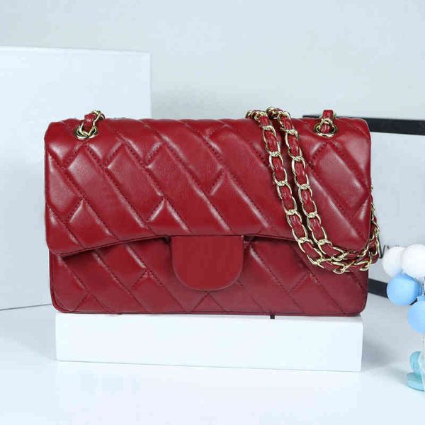 

fashion class bag retro casual women totes shoulder bags female c designer solid color chain handbag for women double letters waist square s