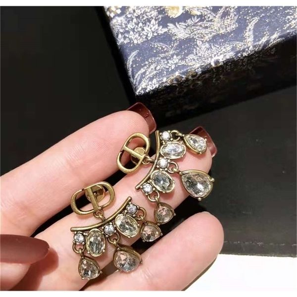 

86% off factory shopasymmetric new jewelry diamond pearl size tassel female 34, Golden