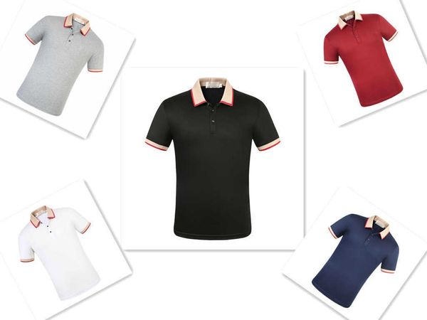 

designer mens polo shirts women t-shirts fashion clothing embroidery letter business short sleeve calssic tshirt skateboard casual tees, White;black