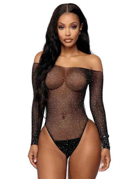 

nxy lingerie lingerie bodysuit women bikini point drill starry transparent women' underwear sensual woman  1216, Red;black