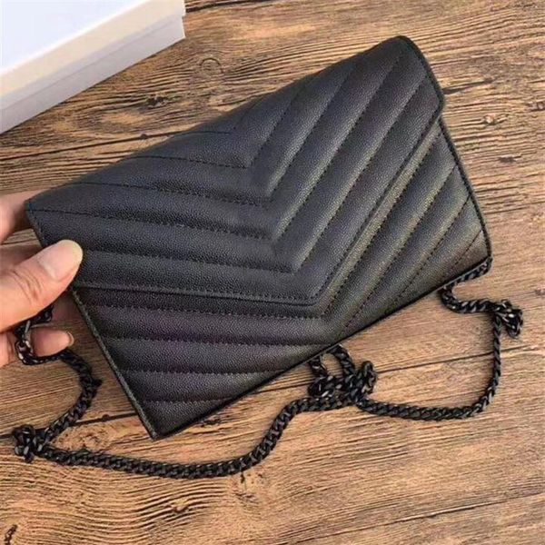 

woman bag designer handbag purse crossbody wallet with box genuine leather chain fashion women messenger cross body evening should290o