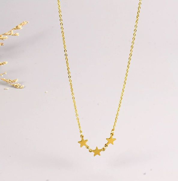 

classic designer necklace jewelry fashion elegant necklaces gift for woman jewelry pentagram pendants highly quality with box, Silver