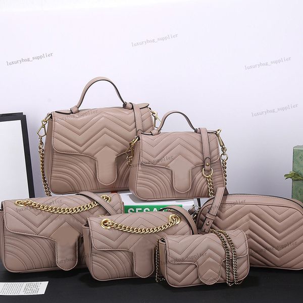 

multi pochette large capacity real leather bag women luxurys designers bags 2022 handbags purses tote 19 handbag flap zhouzhoubao123 flhd