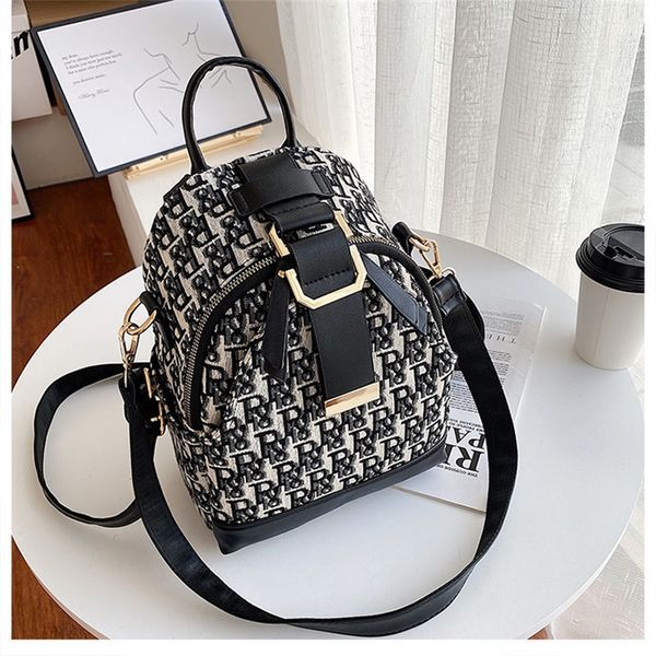 

canvas backpack women's fashion small backpack versatile single messenger 80% off wholesale store