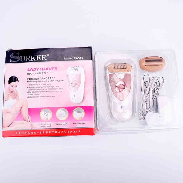 

epilator 2in1 rotary women electric female face hair removal lady shaver leg depilation body depilatory epilation cord cordless220422