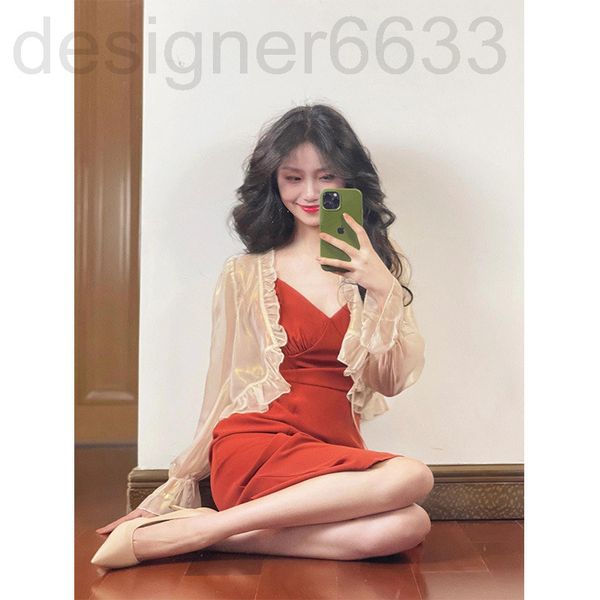 

two piece dress designer 10275# light mature style women's suit hong kong flavor spring royal sister temperament suspender dress two-pi, White