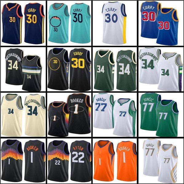 

devin memphi grizzlie 1 booker basketball jerseys giannis 34 antetokounmpo ja 12 morant joel lebron embiid damian curry 0 lillard 30 stephen, Black;red