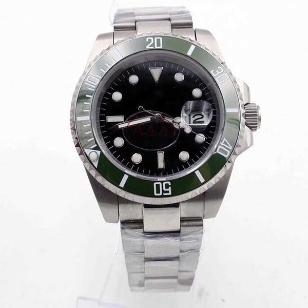 

yz factory watch sub ceramic bezel kermit dial sapphire date 41mm automatic mechanical stainless steel mens men 116610 126610lv wristwatches, Slivery;brown