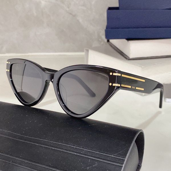 

mens and womens sunglasses triangle cat-eye shape high-value practical dsgts6fxr travel uv protection high-quality original box, White;black