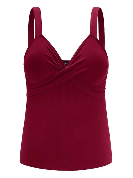 

plus twist front cami z4ka#, Black