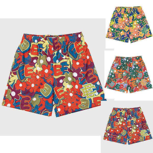 

colorful eric enmanuel shorts ee basic shorts for men casual running sprots beach shorts size m-3xl, White;black
