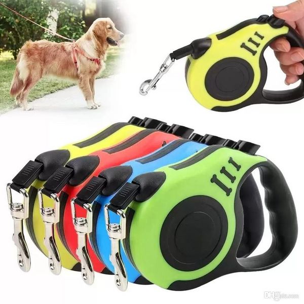 Nuovi guinzagli per cani retrattili nylon automatico cucciolo di gatto corda di trazione cintura animali domestici guinzagli da passeggio per cani di piccola taglia media FY5415 0812