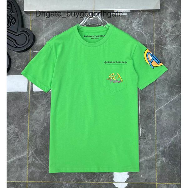 

ch men's classic t shirts brand man t-shirt luxury summer women cross sanskrit tees letter designer tshirts boy loose round neck shirt, White;black
