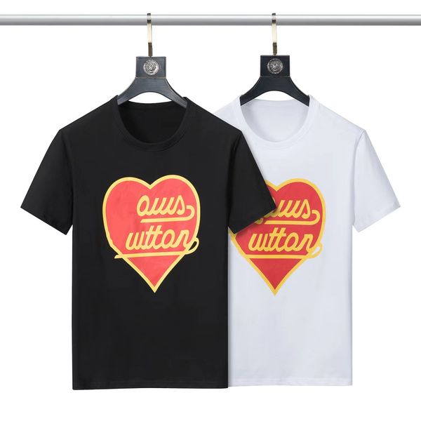 

polo shirt men's t-shirts women's t-shirts designer short sleeves luxury clothes summer leisure breathable printed coats high-qual, White;black