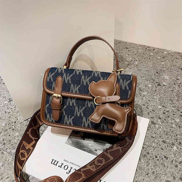 

popular bag women's 2022 spring new fashion one shoulder small square style broadband msenger bags for girl handbag ladies