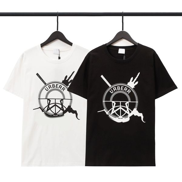 

mens letter print t shirts black fashion designer summer short sleeve #64, White;black