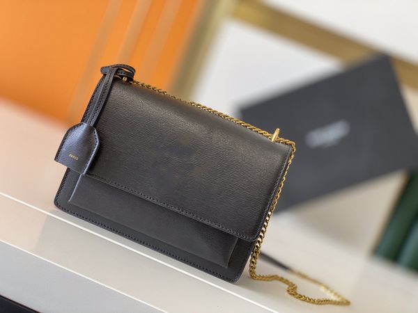 

luxury designer bag classic women shoulder bags chain handbag toothpick pattern genuine leather womens cross body handbags