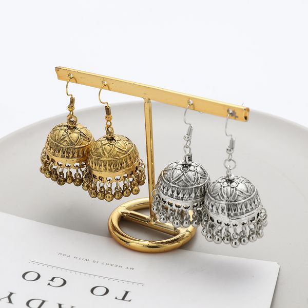 

dlz new vintage fashion stud earrings for women party jewelry gift, Golden;silver
