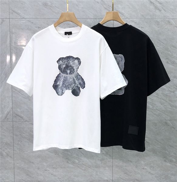 

22ss high qaulity summer mens designers tees t shirts fashion casual couples short sleeves tee comfortable paris men women t-shirts, White;black