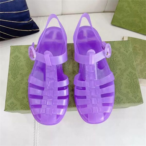 

2022 lastest classic designers luxury women roman rubber sandals sandy beach slippers flat comfort beach slide lady scuffs shoes, Black
