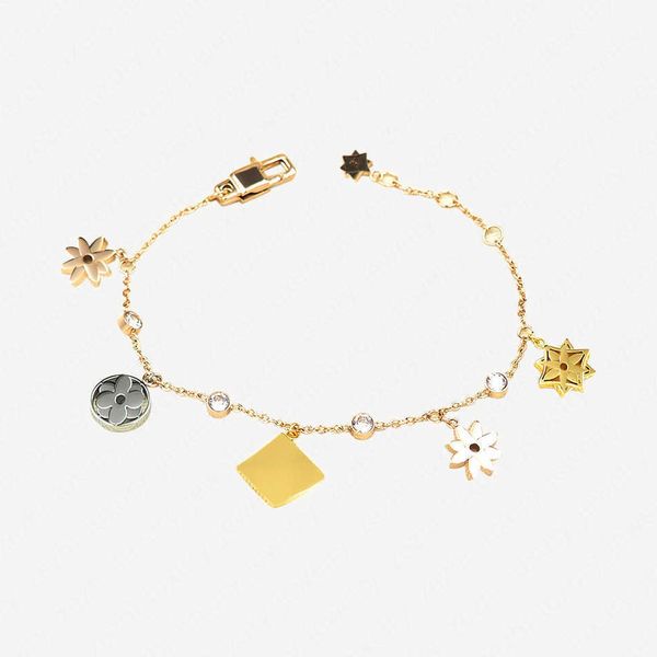 

link charm bracelet exquisite bangle women fashion style bracelets lover birthday engagement wedding gift good nice accessories with jewelry, Black