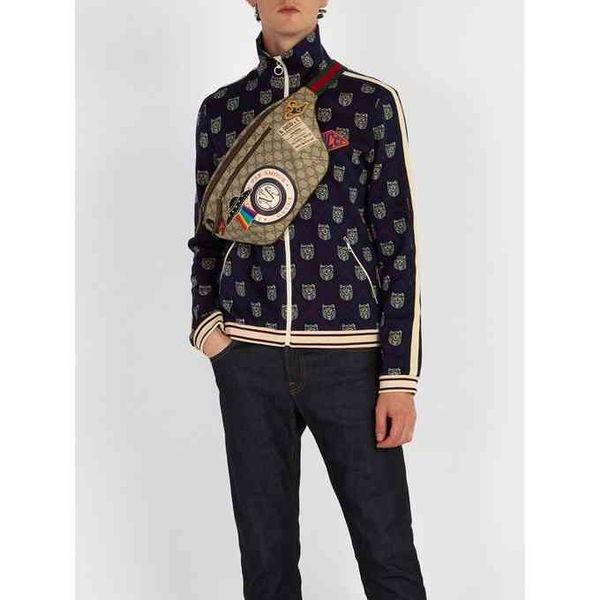 

designers original grade courrier belt bag luxury bags, Black;red