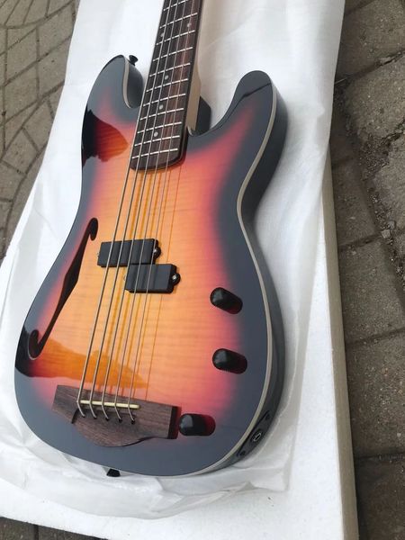 

5 string electric bass guitar sunset electric guitar real ps delivery