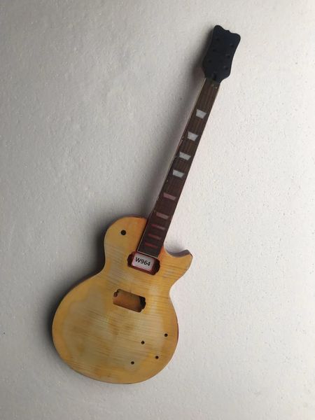 

professional diy electric guitar without hardwares in stock w964