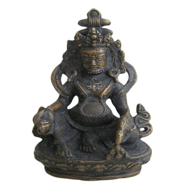 

chinese tibetan bronze buddha bodhisattva buddha statue decoration, Black