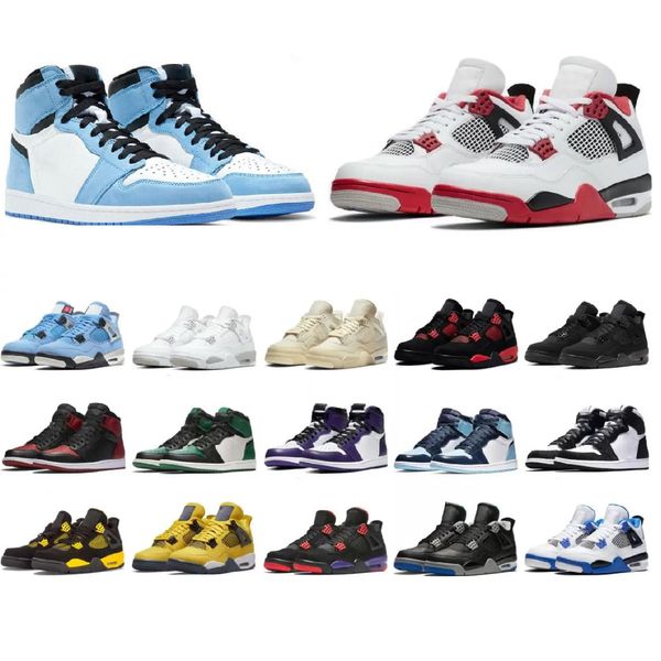 

fashion men women jumpman 1s 4s basketball shoes high og fragment design x 1 4 dark mocha north carolina ufc blue smoke grey obsidian sports