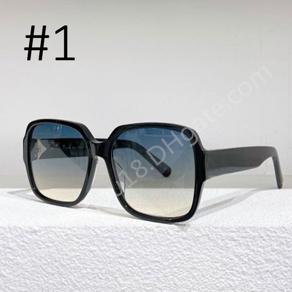 Moda Flor Square Flure Full Film's Sunglasses para homens Mulheres de verão de verão com caixa de presente