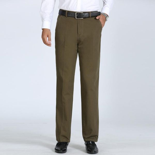 

men's pants men's spring business casual straight cargo pantsmen's, Black