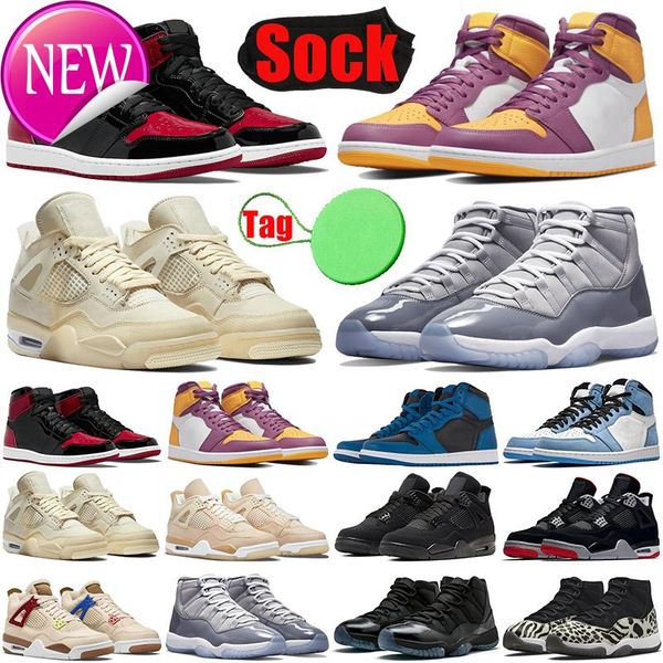 

cool grey 1s 4s 11s basketball shoes for mens womens 1 4 11 bred patent brotherhood dark marina blue sail black cat bred cactus jack men