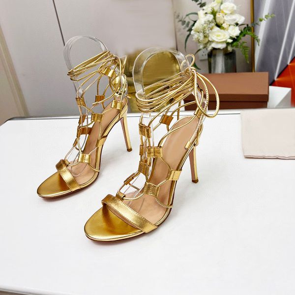 

summer new shoes women genuine leather gladiator sandals narrow band sandalias lace-up designer shoes chaussure femme, Black